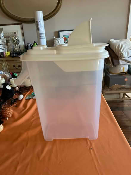 Photo of free Dog food container (Woodside & El Camino) #1