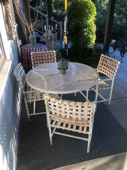 Photo of free Outdoor table and chairs (berkeley) #1