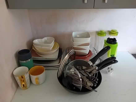 Photo of free Assorted dishes, cutlery, mugs (Runcorn WA7) #1