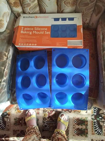 Photo of free Silicone baking moulds (Fords Farm RG31) #1