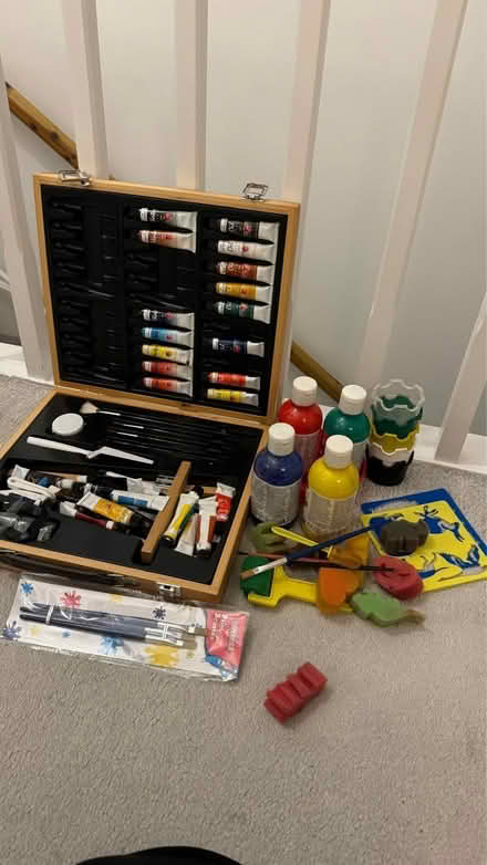 Photo of free Art paints and accessories (Chineham, RG24) #1