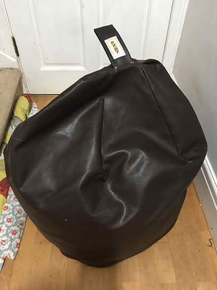 Photo of free Faux leather beanbag (Wilpshire BB1) #1