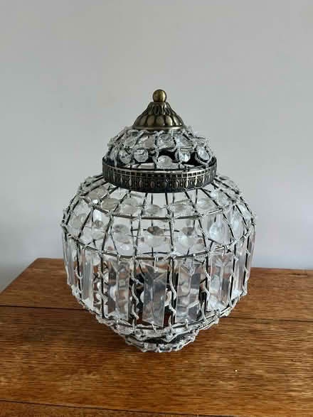 Photo of free Glass bead lamp shade (Manor castle, S2) #1