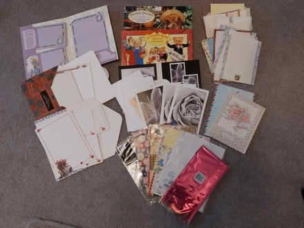 Photo of free Note paper cards envelopes wrapping (Carnforth LA5) #1
