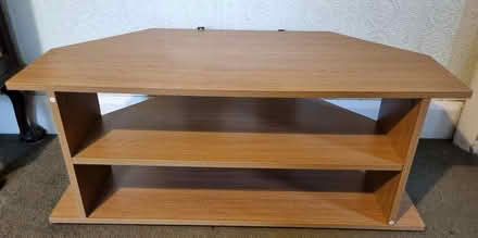 Photo of free Oak Effect Television Corner Unit (TA1) #1