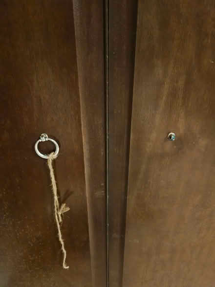 Photo of free Large wooden wardrobe (Staveley) #2