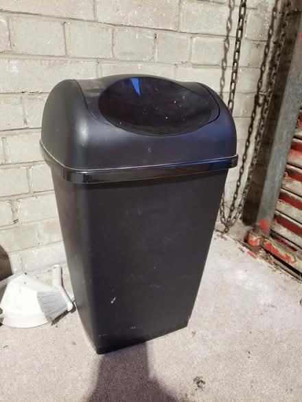 Photo of free Small black swing top bin (Philadelphia S3) #1