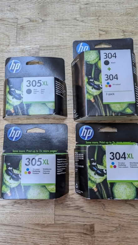 Photo of free HP printer inks bundle (W4) #1
