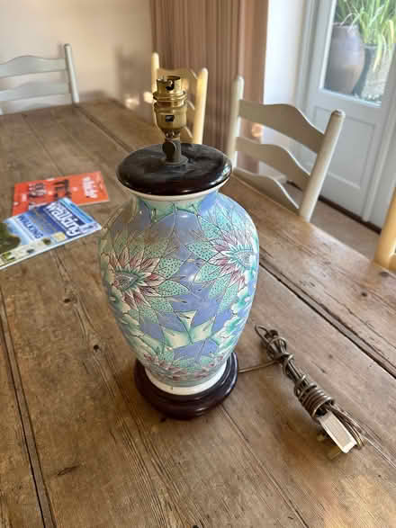 Photo of free Patterned Base Lamp (Kidlington OX5) #1