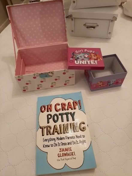 Photo of free Potty training book and boxes (Horsell GU21) #1