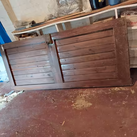 Photo of free wooden external door (Fords Farm RG31) #2