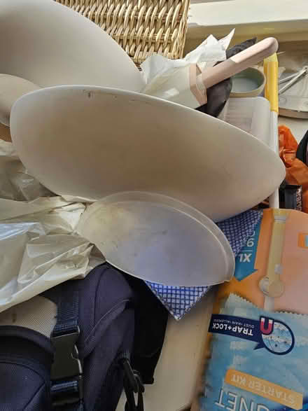 Photo of free Pair of ceramic uplighters (Mitcham CR4) #3
