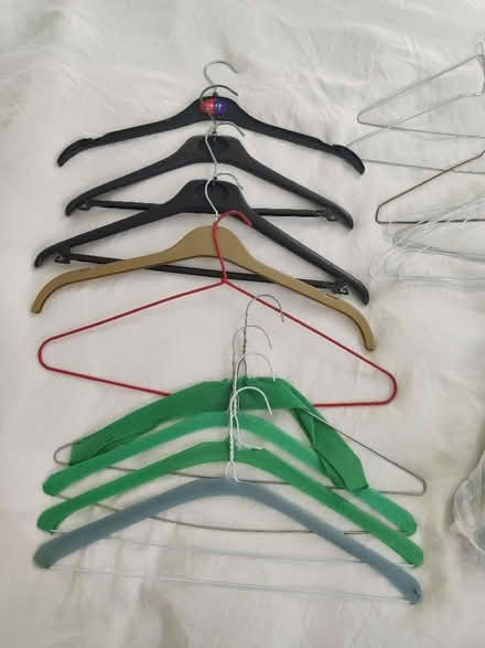 Photo of free Coat hangers (63 at last count) (West Kensington W14) #1