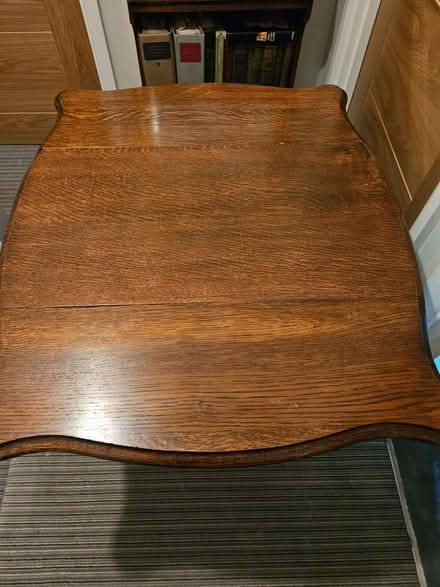Photo of free 1930's dark wood table (Chesham HP5) #2