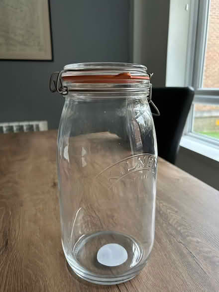 Photo of free Large Glass Kilner Jar (Westbourne, Bournemouth) #1