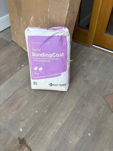 Photo of free Unopened Bag Gypsum Plaster (Sidcup DA15) #1