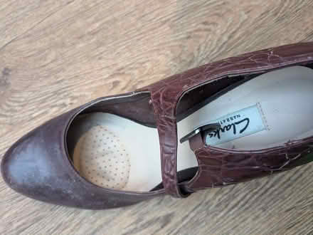 Photo of free Burgundy heels size 6 (Earley RG6) #2