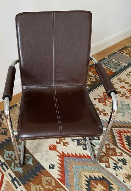 Photo of free Comfortable, stylish, metal-framed armchair (Salhouse NR13) #1