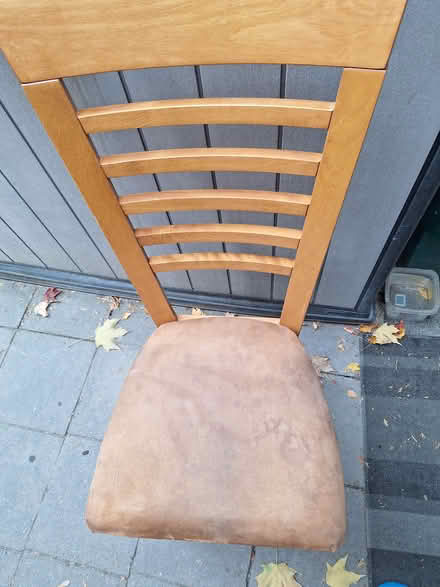 Photo of free wooden chairs (Orleans) #3