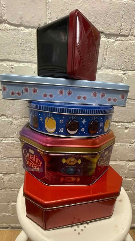 Photo of free Biscuit tins and a tea caddy (Maidenhead SL6) #1