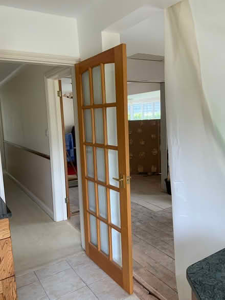 Photo of free 2 Glazed Wooden Doors (West Hill) #2