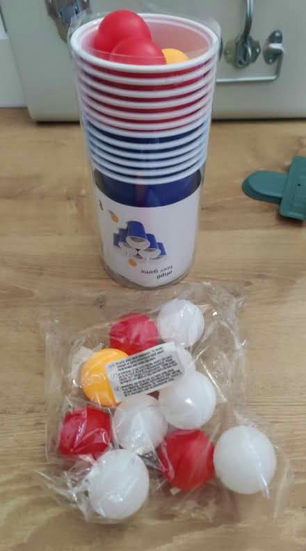 Photo of free Beer pong + books holder + other (Gallions Reach) #1