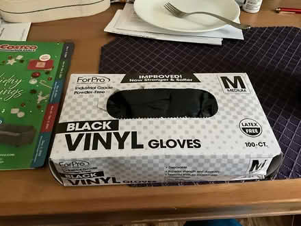 Photo of free Box of vinyl gloves (Pinehurst) #1