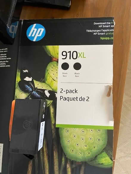 Photo of free HP 910XL Black Cartridge (+partial) (NW Hinsdale—Ogden & Rte 83) #1