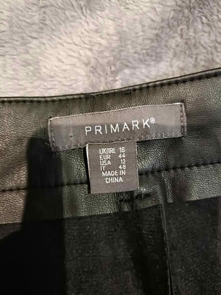Photo of free Fake leather trousers size 16 (SW6) #2