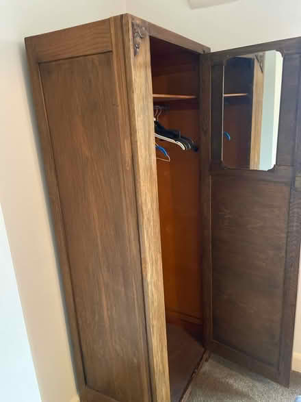 Photo of free Beautiful, antique single wardrobe (Birmingham) #3