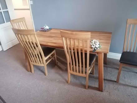 Photo of free Table and chairs (Great Harwood BB6) #2