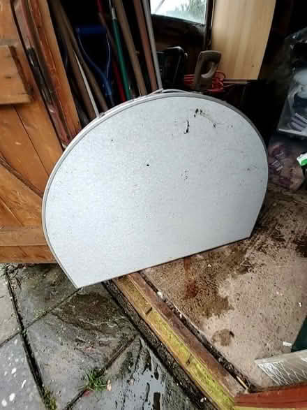 Photo of free Folding plastic table. (Turves Green B31) #1