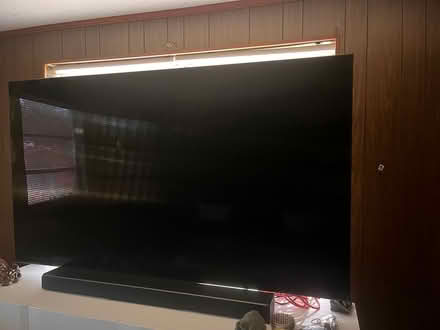 Photo of free 85 inch Samsung (Cracked Screen) (New Era Church) #1