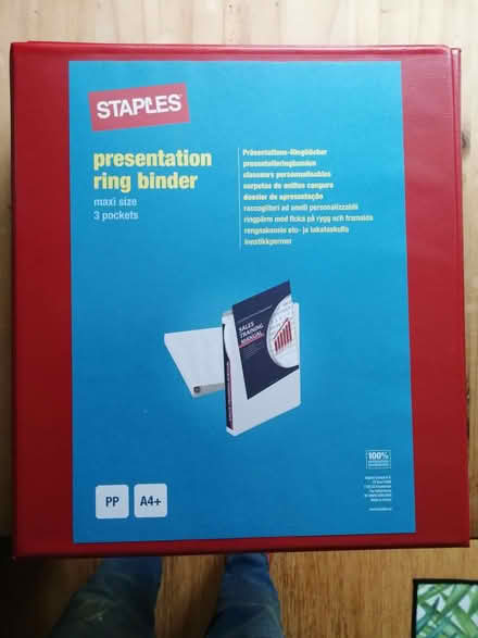 Photo of free 2 x Large Ring Binders (Cross Farm AL5) #1