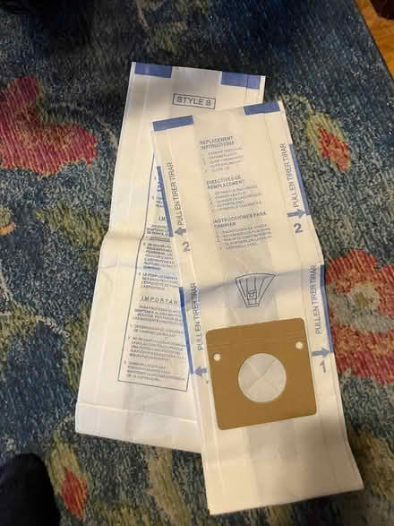 Photo of free "Style S" vaccum cleaner bags (Riverdale (north of Inwood)) #1