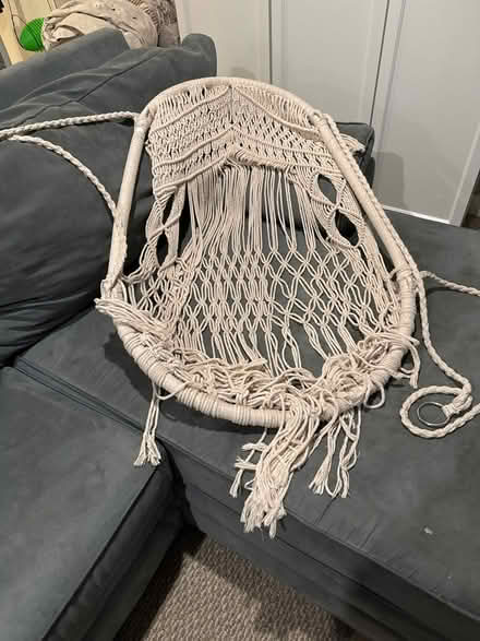 Photo of free Indoor/outdoor hanging boho chair (Annandale, VA) #1