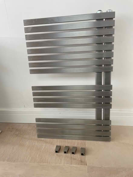 Photo of free Metal towel rail and fixings (Fleetville AL1) #2