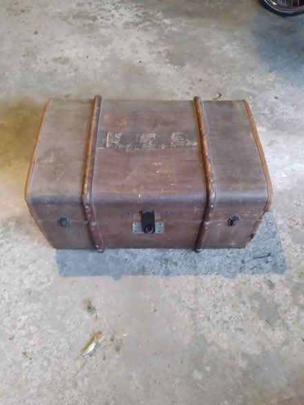 Photo of free Antique Steamer trunk (Ajax) #1