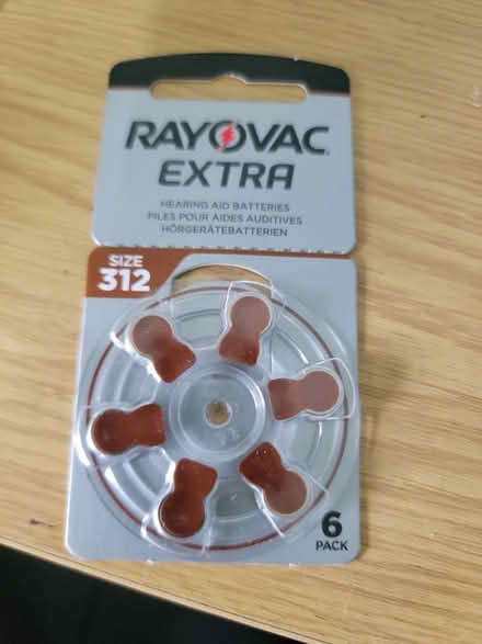 Photo of free Hearing aid batteries (BH21 near Wimborne) #1