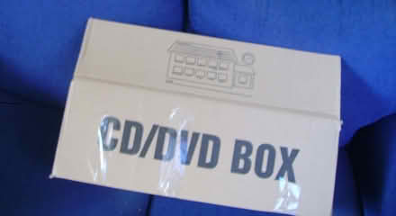 Photo of free CD Storage boxes 8 in total (SG4 Hitchin) #1