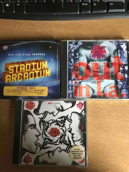 Photo of free 3 Red Hot Chili Pepper CDs (Cookridge LS16) #1