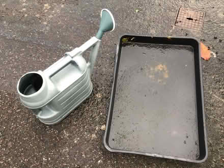 Photo of free Watering can and plant tray (Presteigne LD8) #1
