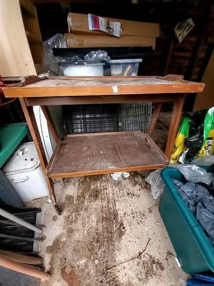 Photo of free Two level tray on wheels (Turves Green B31) #2