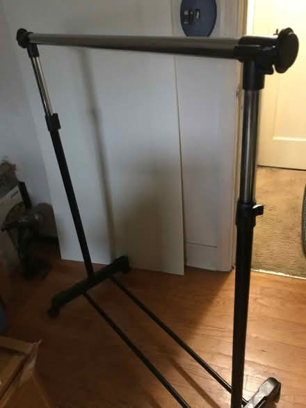 Photo of free Portable Closet on casters (Allengate & Dalton Ave area) #2