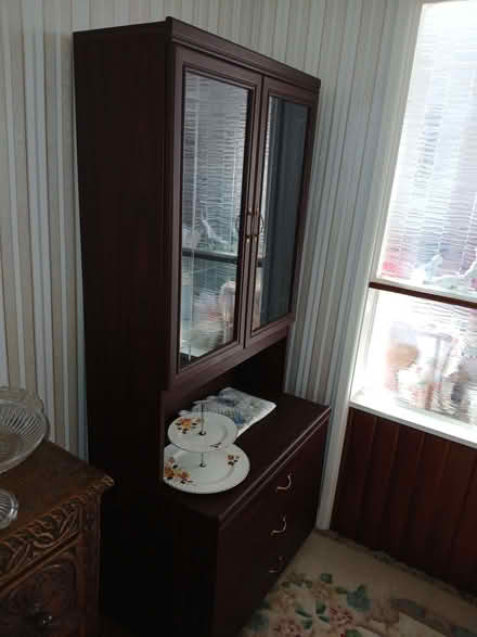 Photo of free Glass cabinets x 2 (Roundham TQ4) #2