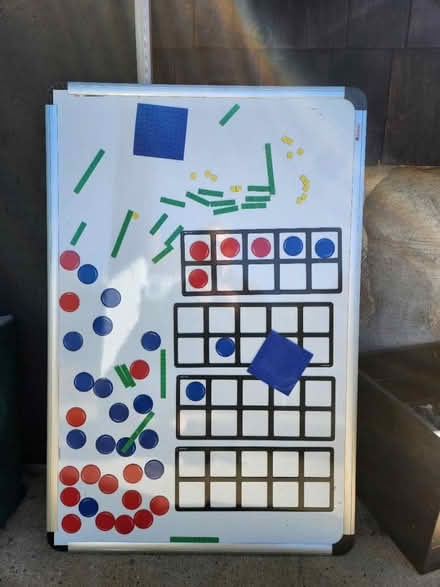 Photo of free Dry Erase/magnetic Board & Magnets (Bloomfield, NJ) #1