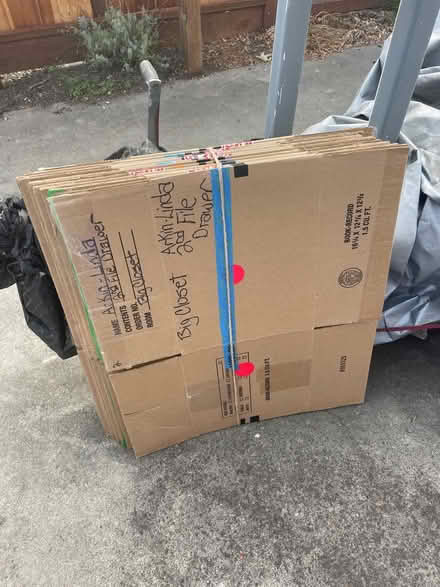 Photo of free 10 sm moving boxes, packing paper (West side) #2