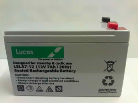 Photo of free UPS battery for APC BACK UPS CS500 (12V 7Ah AGM (London Rd Station area BN1) #1