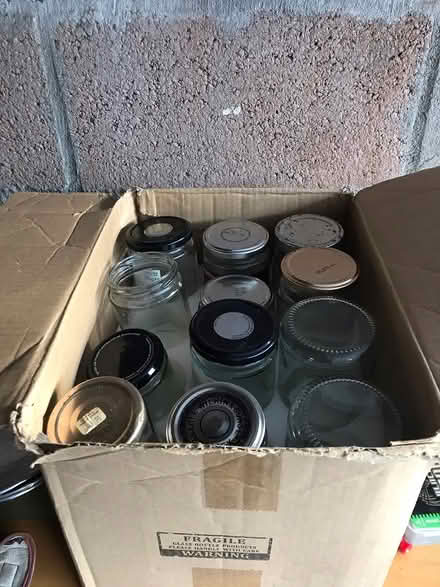 Photo of free Box of jam jars (Ilfracombe Langleigh park) #1