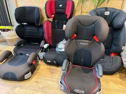 Photo of free Mixed size car seats (RG40 Keep Hatch) #1